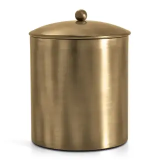 3SC Bally Ведро с крышкой, ручка Sfera, цвет: золото 24к. opaco