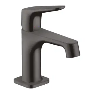 Axor Citterio M Смеситель для раковины 70, на 1 отв., с донным клапаном, цвет: шлифованный черный хром