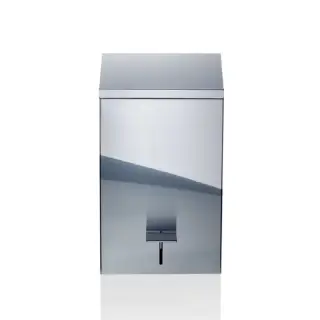 Decor Walther TE 70 SC Ведро 20x20x32см, с педалью и крышкой, softclose, напольное, цвет: хром