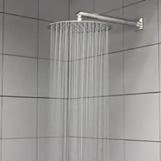 Antonio Lupi Braccio Настенный верхний душ, Ø 25см, длина: 33см, цвет: полированная сталь