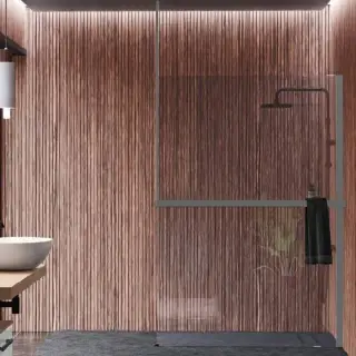 Novellini Kuadra H Душевое ограждение 160х200cм., с свободным входом, Dx, с потолочным кронштейн, с полотенцедержателем, стекло прозрачное, цвет: Silver