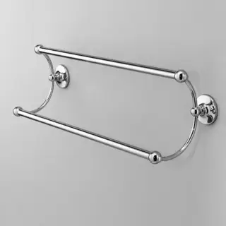 Devon&Devon Cavendish Полотенцедержатель двойной 55.5см., подвесной, цвет: хром