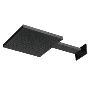 Almar Velvet Rain Верхний душ 30х30см., 2 режима, с настенным держателем, цвет: нержавеющая сталь брашированная