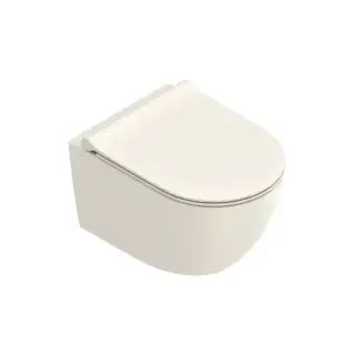 Catalano Sfera Унитаз подвесной 50x35см, безободковый, смыв Tornado, покрытие Twinglaze+, цвет: Lino Satinato