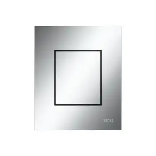 TECEsolid Панель смыва для писсуара, в комплекте с картриджем, цвет: хром глянцевый