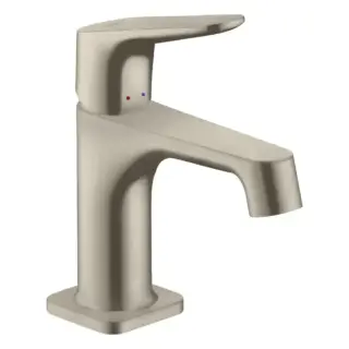 Axor Citterio M Смеситель для раковины 70, на 1 отв., с донным клапаном, цвет: шлифованный никель