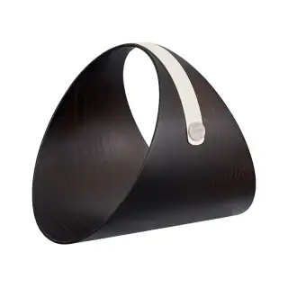 ADJ Дровница Ben, D36 см., цвет: белый/панна котта