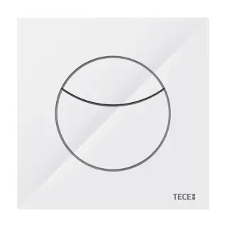 TECEflushpoint Панель смыва, 2 клавиши, квадратная, цвет: белый