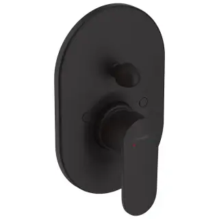 Hansgrohe Vernis Blend Смеситель для ванны, встраиваемый, цвет: черный матовый