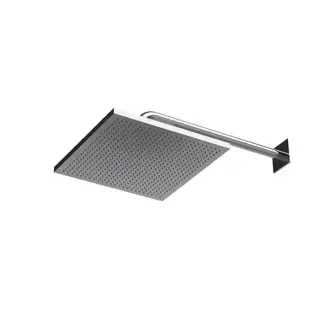 ALMAR  VELVET RAIN Верхний душ 300х300 мм  (без держателя) отделка нержавеющая сталь брашированная