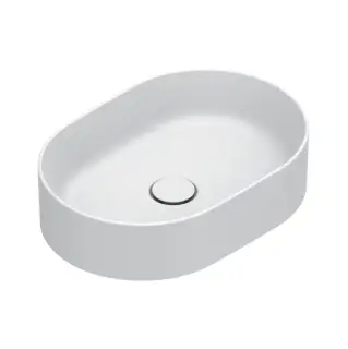 Catalano Zero Раковина 50x35см, накладная, без отв., без перелива, цвет: белый матовый