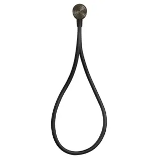 Gessi Hi-Fi Душевой магнитные комплект, состоящий из вывода воды, держателя, Darkflex шланга 1,50 м и лейки, цвет: Antique Brass