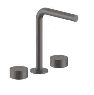 Fantini AF/21 Смеситель для раковины, 3 отв., высокий излив, излив: 15.5 см, цвет: Matt Gun Metal PVD