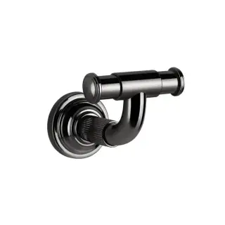 Gessi Venti20 Крючок двойной, цвет: Black Metal PVD