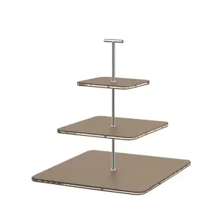 ADJ Сервировочная стойка 30x30xH35см., ручка 