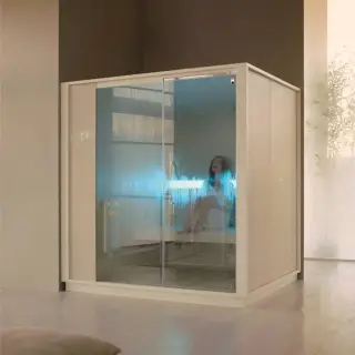 Effegibi One H Хаммам 214x171x226см, в нишу, цвет: Soft Sand