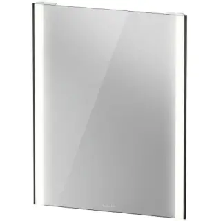 Duravit XViu Зеркало с подсветкой 62x80см, сенсорное управление, цвет: черный матовый
