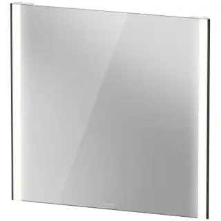 Duravit XViu Зеркало с подсветкой 82x80см, сенсорное управление, цвет: черный матовый