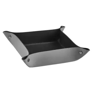 Colombo Adj Мелочница, 20x14H5 см, цвет: серый/черный