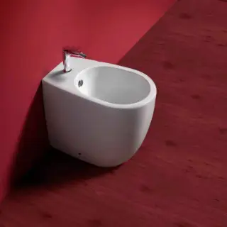 SIMAS Vignoni биде напольное высокое H=50см, 56х36,5см, с 1 отв. под смеситель, цвет: белый