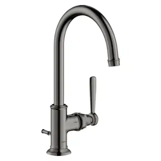 Axor Montreux Смеситель для раковины 210, на 1 отв., с донным клапаном, цвет: полированный черный хром