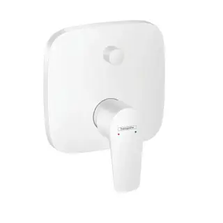 Hansgrohe Talis E Встраиваемый смеситель для ванны, внешняя часть, цвет: белый матовый