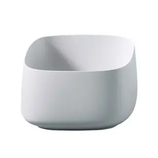 Artceram Cognac Раковина 43x43 см, без отв., накладная, Saniglaze, цвет: матовый белый