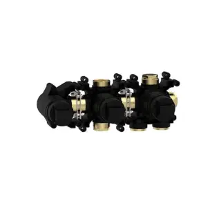 Almar Modular Закладная термостата на 2 потребителя горизонтальная + душ