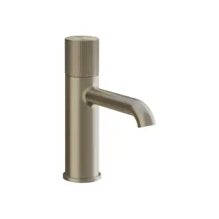 Gessi Habito Rigato Смеситель для раковины, 1 отв., без донного клапана, цвет: Finox Brushed Nickel