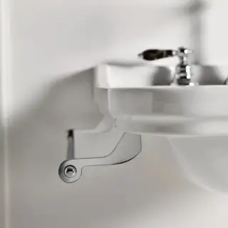 Kerasan Waldorf Полотенцедержатель боковой для раковин, 40см, цвет хром