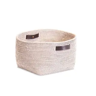 Decor Walther Basket KORB Коробка универсальная 47x44х23см., настольная, цвет: ротанг светлый