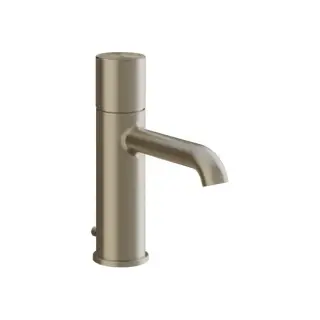 Gessi Habito Unito Смеситель для раковины, 1 отв., с донным клапаном, цвет: Finox Brushed Nickel