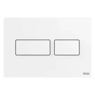 TECEsolid. Панель смыва с двойной системой смыва для унитаза, цвет: белый матовый