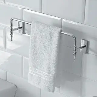 Globo Paestum Полотенцедержатель 40см, подвесной, цвет: хром