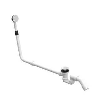 Bette Mono Cлив-перелив для ванны, сталь/эмаль, цвет: белый