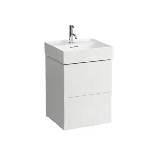 Laufen Kartell Тумба с раковиной 50x46см, с 1 отв., 2 ящика, цвет: белый матовый