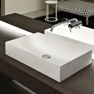 Antonio Lupi Stratos Раковина 40х63 см, без отв., цвет: белый