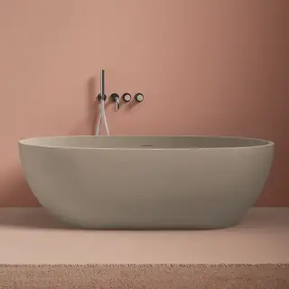 Artceram  Ванна Hoop 170x70хh50 см отдельностоящая, цвет: tortora