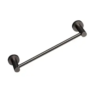 Colombo Plus Полотенцедержатель 33.5см, цвет: PVD графит матовый