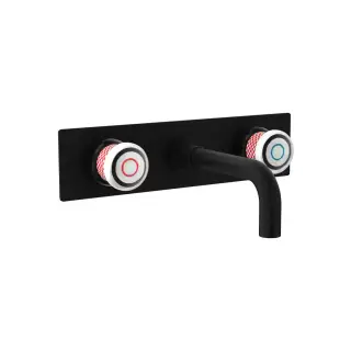 Nicolazzi Festival Смеситель для раковины из стены, встраиваемый, цвет: NEM+ручки