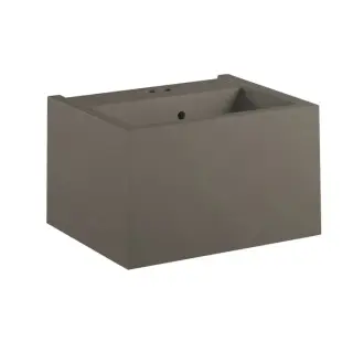 Kerasan Kanaal Раковина подвесная 60х46.5см.,с 2 отв., цвет: Matt Hazel