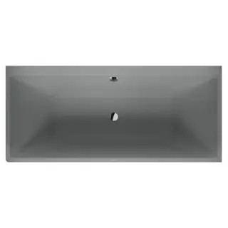 Duravit Vitrium Ванна встраиваемая 180x80см, Dx, с ножками, с2 наклонами для спины, прямоугольная, цвет: светло-серый матовый