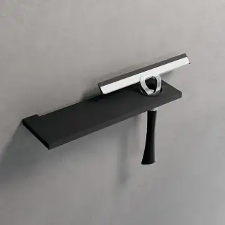 Novellini Kuadra Стеклоочиститель, цвет: хром