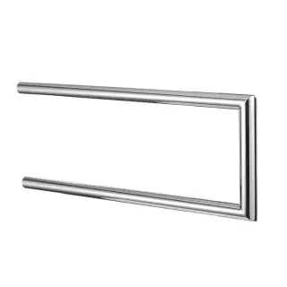 3SC Guy Полотенцедержатель двойной, неповоротный, плечо 30см, цвет: хром