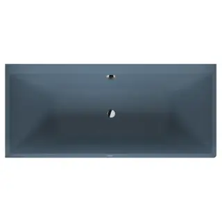 Duravit Vitrium Ванна встраиваемая 180x80см, Sx, с ножками, с2 наклонами для спины, прямоугольная, цвет: синий матовый