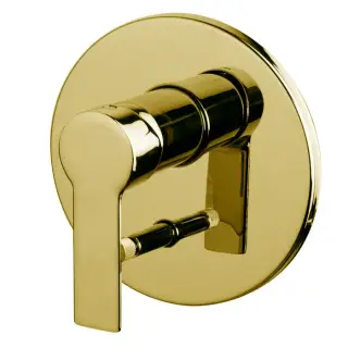 Fima Carlo Frattini Mast Смеситель для душа, встраиваемый, с переключателем на 2 потока, цвет: золото