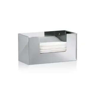 Decor Walther DW 117 Диспенсер для салфеток 27x13x14см, подвесной, цвет: сталь полированная