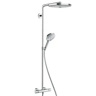 Hansgrohe Raindance Select S 300 Душевая стойка с термостатическим смесителем, цвет: хром глянцевый