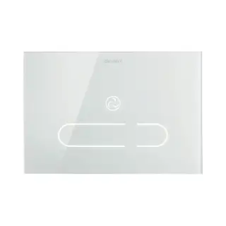 Duravit A.1 Клавиша смыва Plus, белое стекло с подсветкой