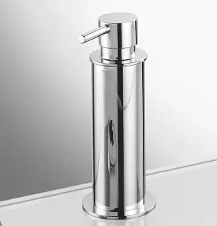 Colombo Mini Дозатор для жидкого мыла 150мл, настольный, цвет: хром